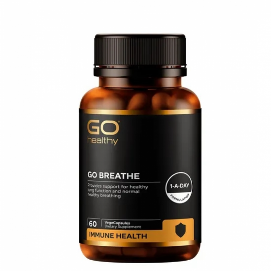 GO Healthy Breathe 高之源清肺胶囊 60粒 保质期2028.3 GO Healthy Breathe 高之源清肺胶囊 60粒 保质期2028.3